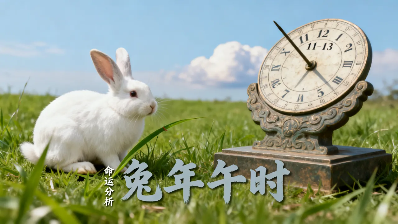 兔年午时出生的人一生的命运究竟如何,好不好? 兔年午时出生的人一生的命运究竟如何,好不好?