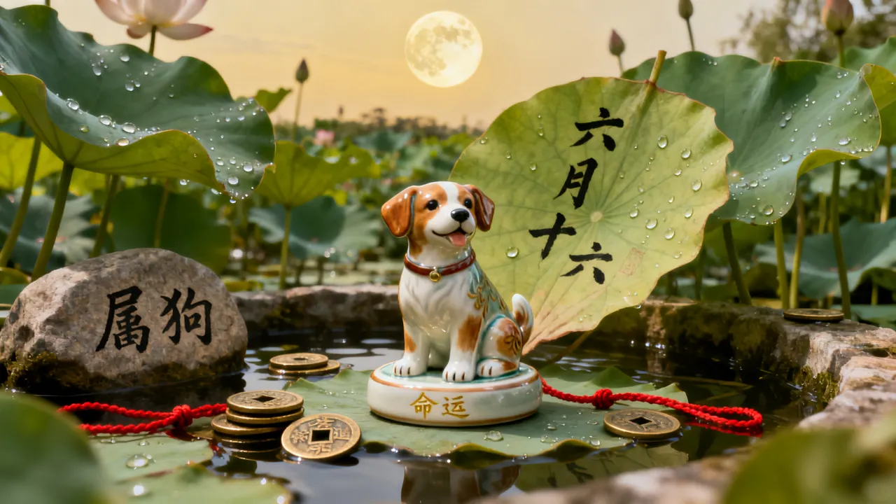 属狗农历六月十六出生命运如何，属狗六月十六生人好不好