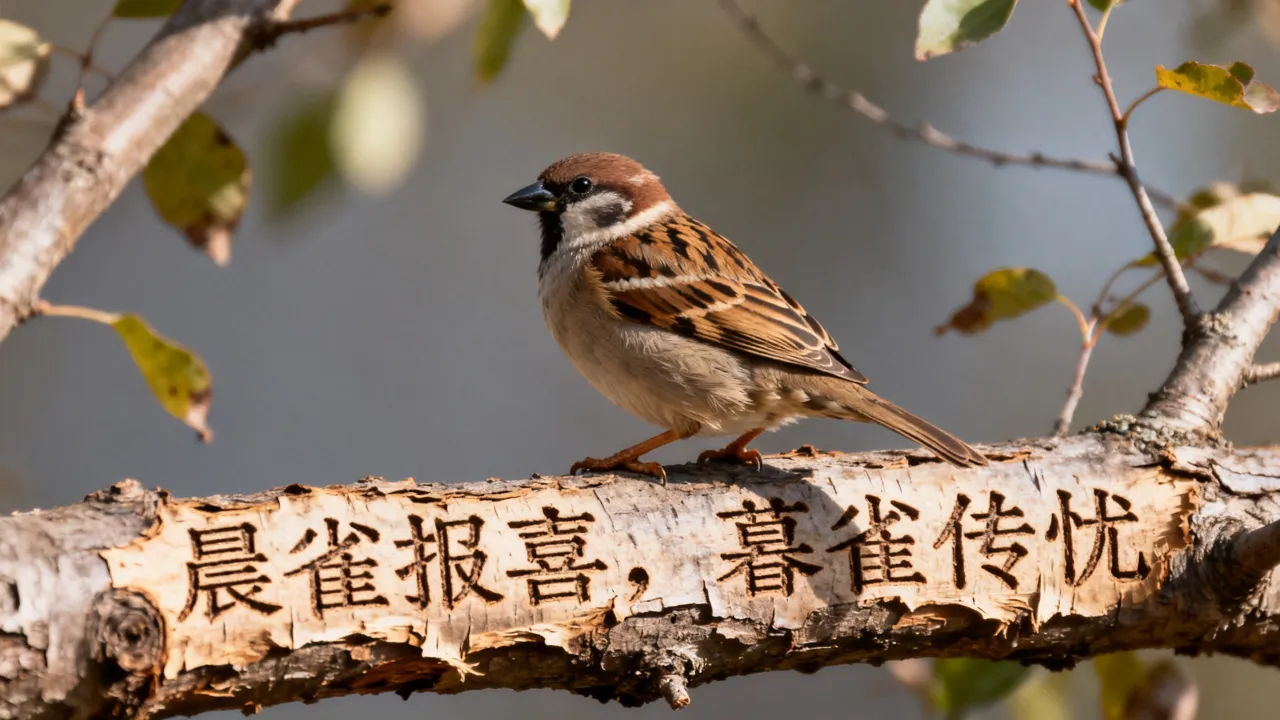 雀叫吉凶格言怎么写的,麻雀叫吉凶预兆格言大全怎么写? 雀叫吉凶格言怎么写的,麻雀叫吉凶预兆格言大全怎么写?