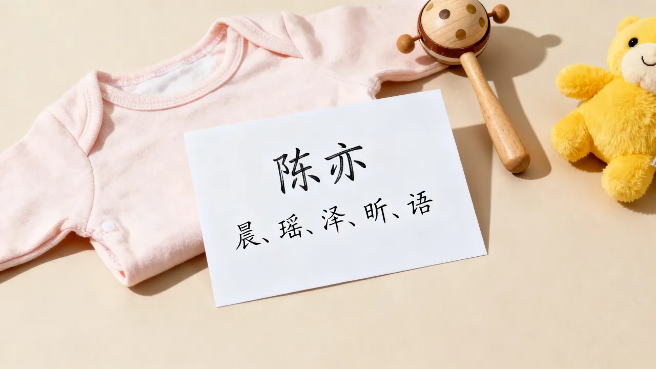 宝宝起名陈亦什么字好，陈亦名字搭配什么字好听？