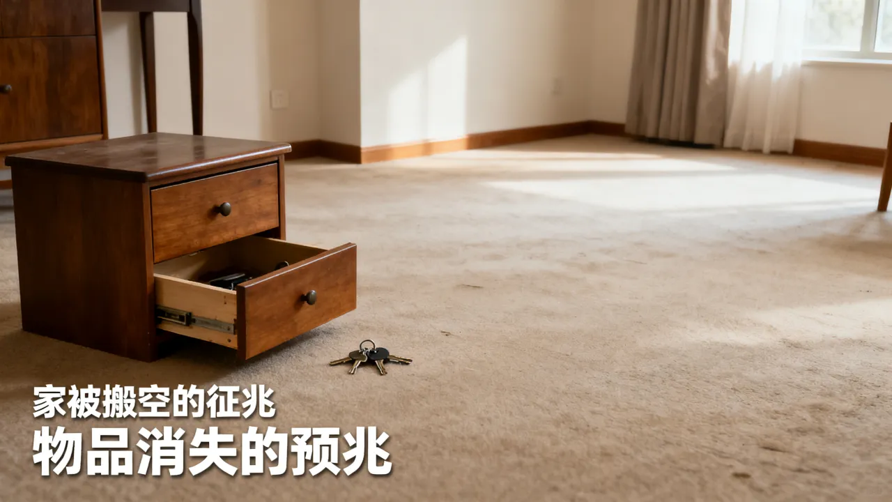 梦到家被搬空了是什么征兆，家里东西莫名消失预兆什么吉凶
