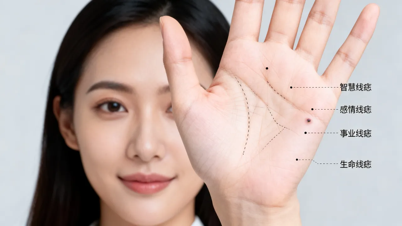 手掌痣的位置与命运图女怎么看,手掌痣位置命运图解大全 手掌痣的位置与命运图女怎么看,手掌痣位置命运图解大全