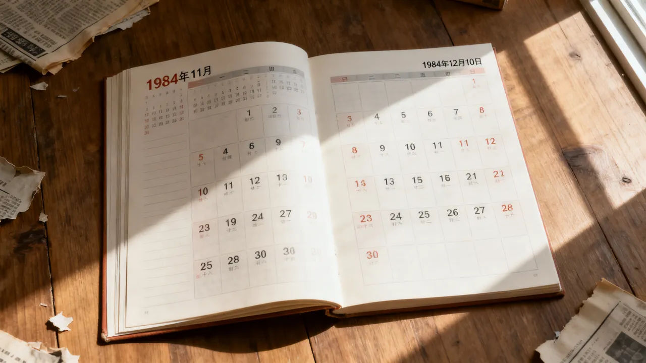 1984年阴历11月是几月几号,农历1984年11月对应的公历日期是什么? 1984年阴历11月是几月几号,农历1984年11月对应的公历日期是什么?