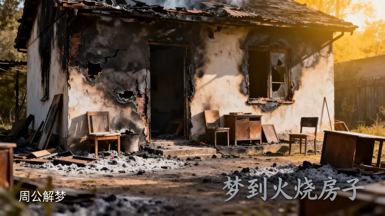梦到了火烧过的房子会有什么预兆,周公解梦大全查询 梦到了火烧过的房子会有什么预兆,周公解梦大全查询