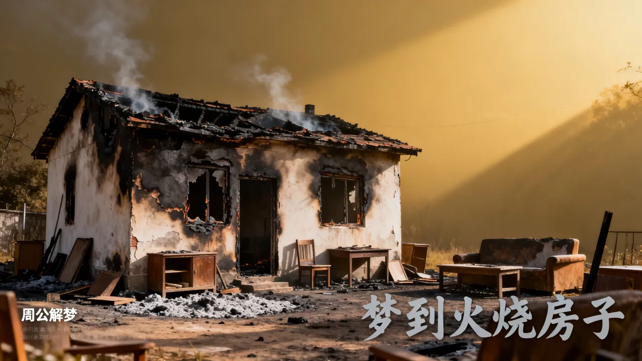 梦到了火烧过的房子会有什么预兆,周公解梦大全查询 梦到了火烧过的房子会有什么预兆,周公解梦大全查询