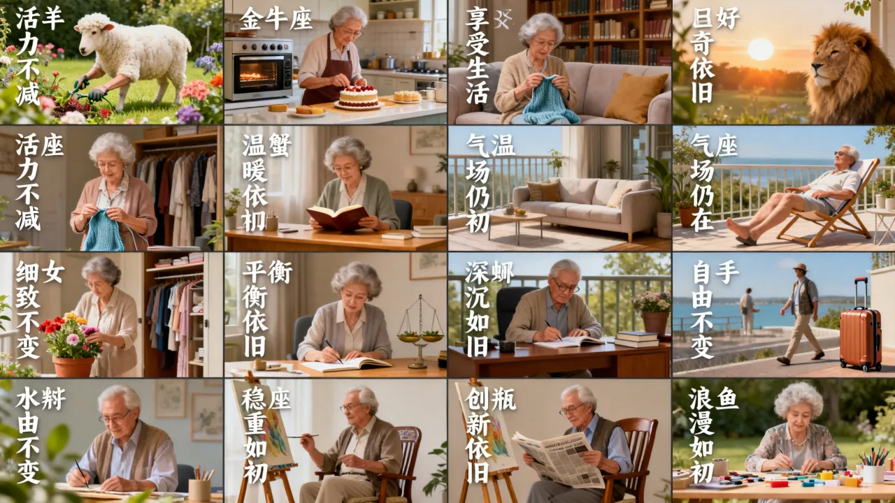 十二星座老了会变成什么样,老年星座的性格变化大吗? 十二星座老了会变成什么样,老年星座的性格变化大吗?