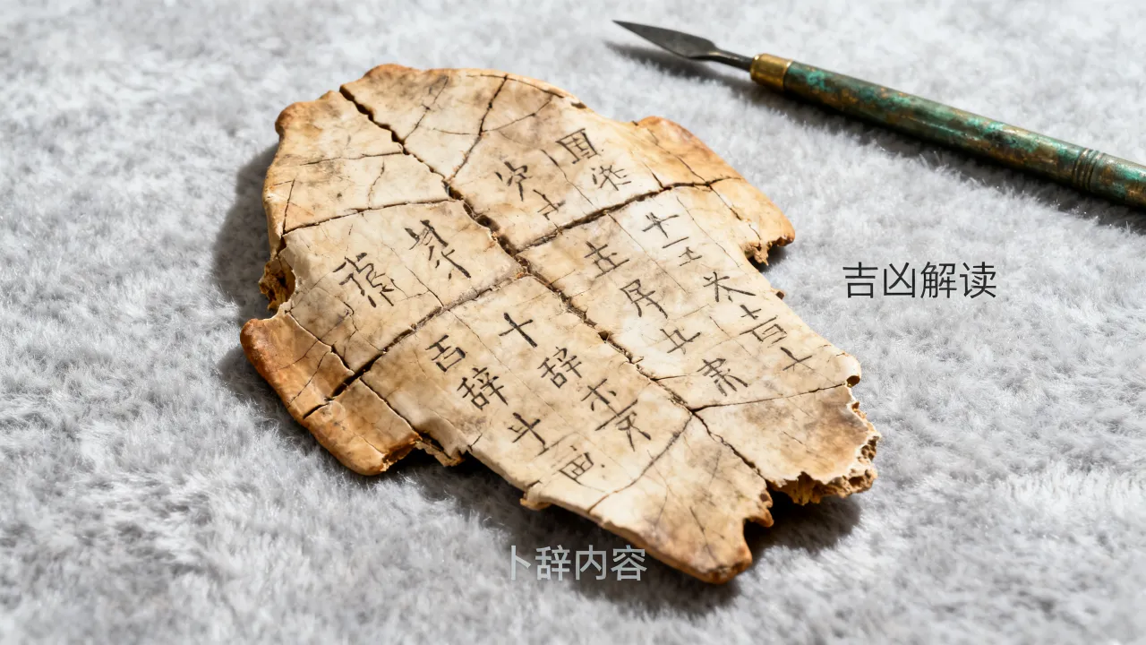 甲骨卜吉凶怎么读,甲骨文占卜读音方法详解 甲骨卜吉凶怎么读,甲骨文占卜读音方法详解