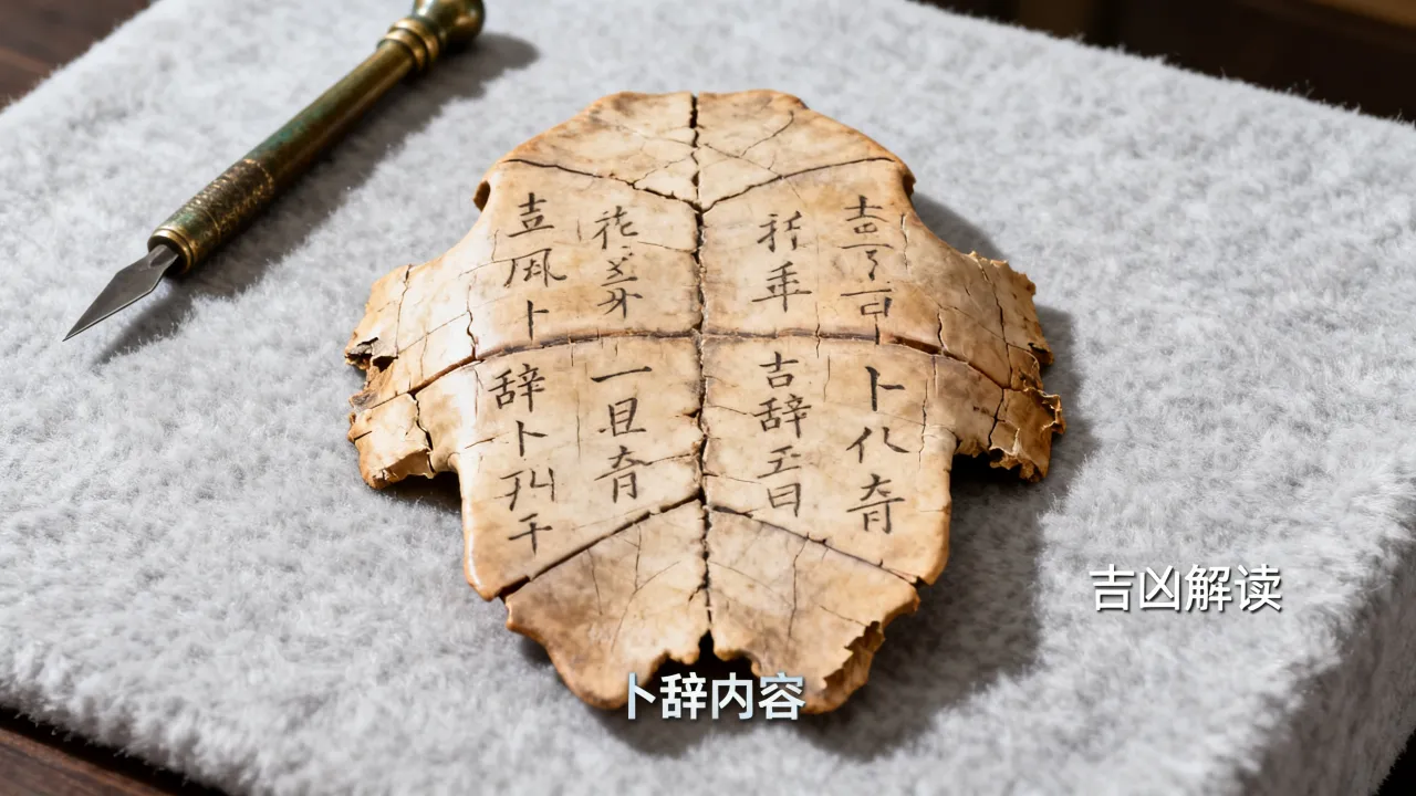 甲骨卜吉凶怎么读,甲骨文占卜读音方法详解 甲骨卜吉凶怎么读,甲骨文占卜读音方法详解
