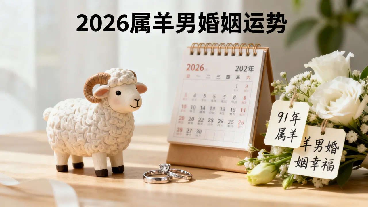 2026年属羊男婚姻运势如何,91年属羊男婚姻会幸福吗? 2026年属羊男婚姻运势如何,91年属羊男婚姻会幸福吗?