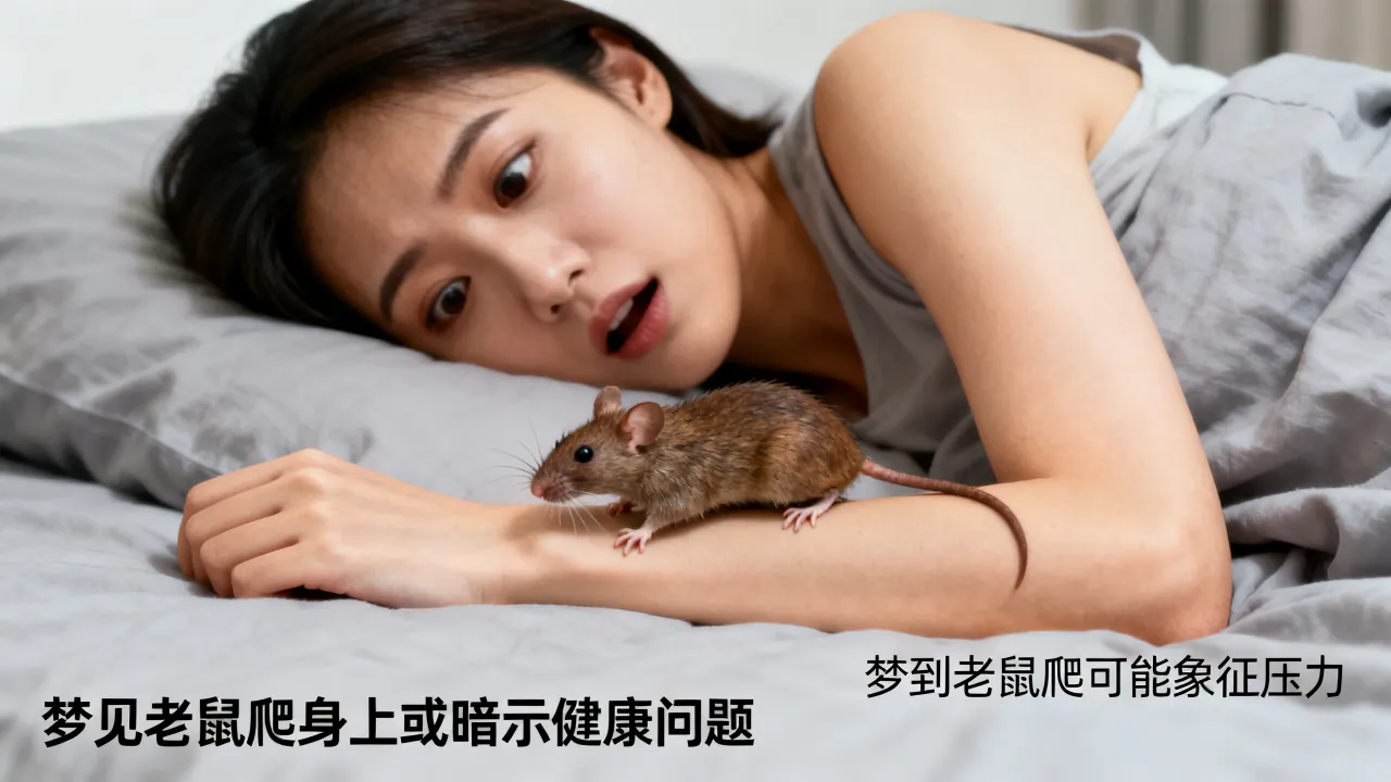 梦到老鼠爬有什么预兆，梦见老鼠爬身上是什么征兆