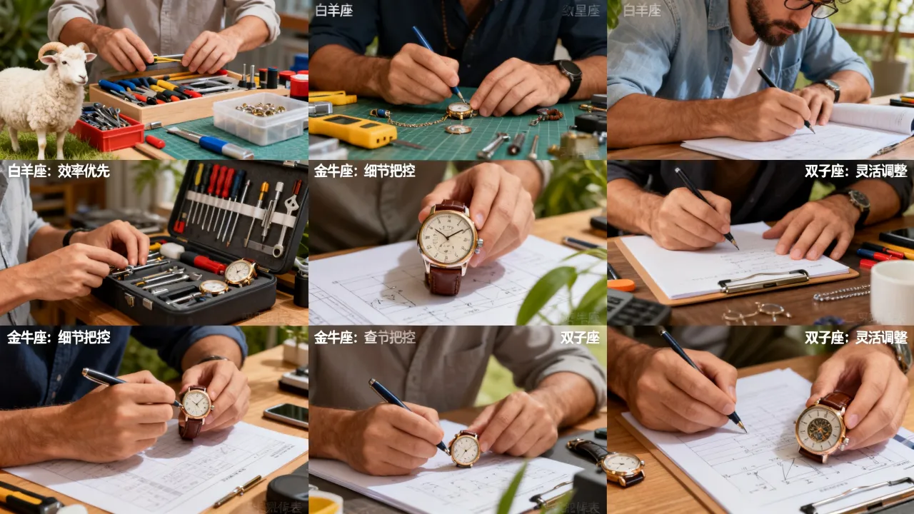 十二星座做表有哪些秘诀和讲究，你知道吗？