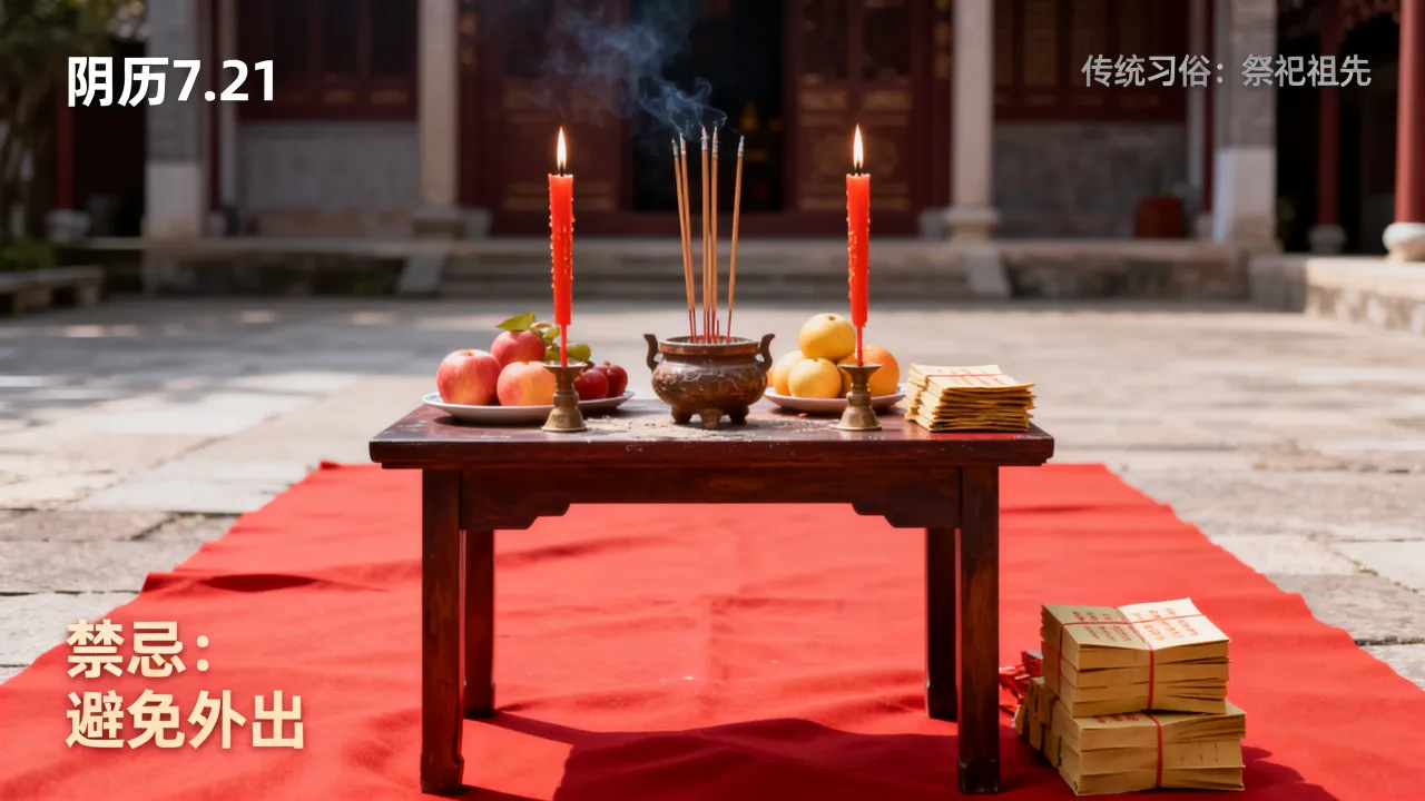 阴历7.21是什么日子,有什么传统习俗和禁忌? 阴历7.21是什么日子,有什么传统习俗和禁忌?