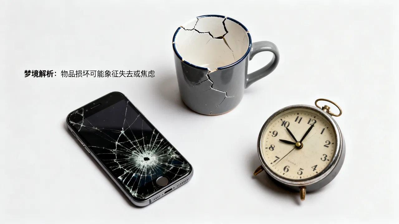 梦到自己的东西坏了怎么回事，梦见东西坏了是什么预兆
