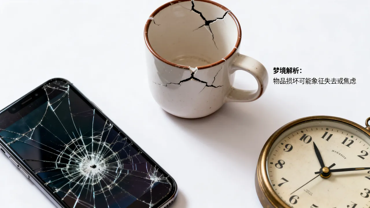 梦到自己的东西坏了怎么回事，梦见东西坏了是什么预兆