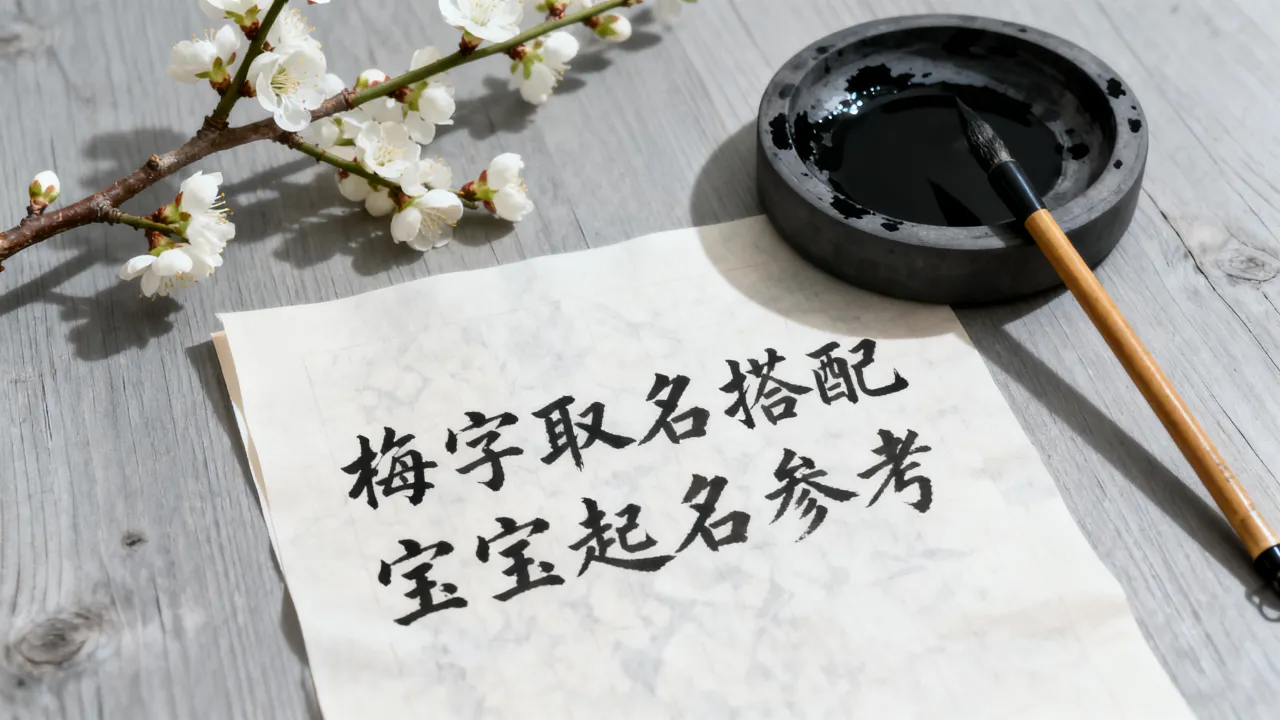 宝宝起名梅字怎么起名，梅字取名有哪些好听的搭配？