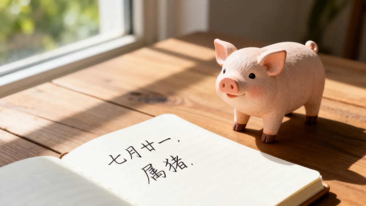 属猪阴历7月21出生的人命运如何？属猪七月廿一命好不好
