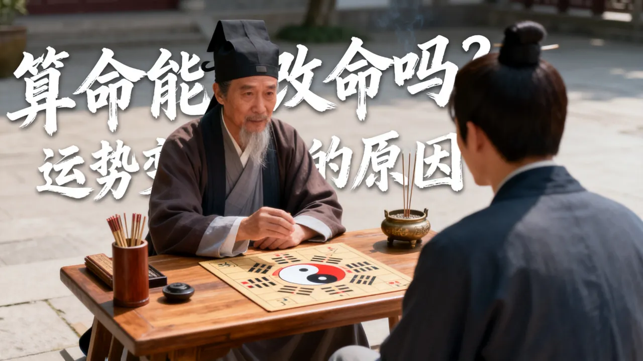 算命真的能改变命运吗，为什么有人算完命后运势变好了？