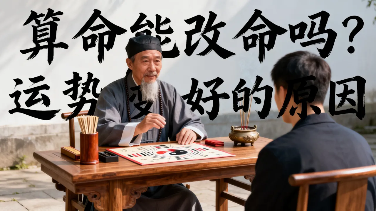 算命真的能改变命运吗，为什么有人算完命后运势变好了？