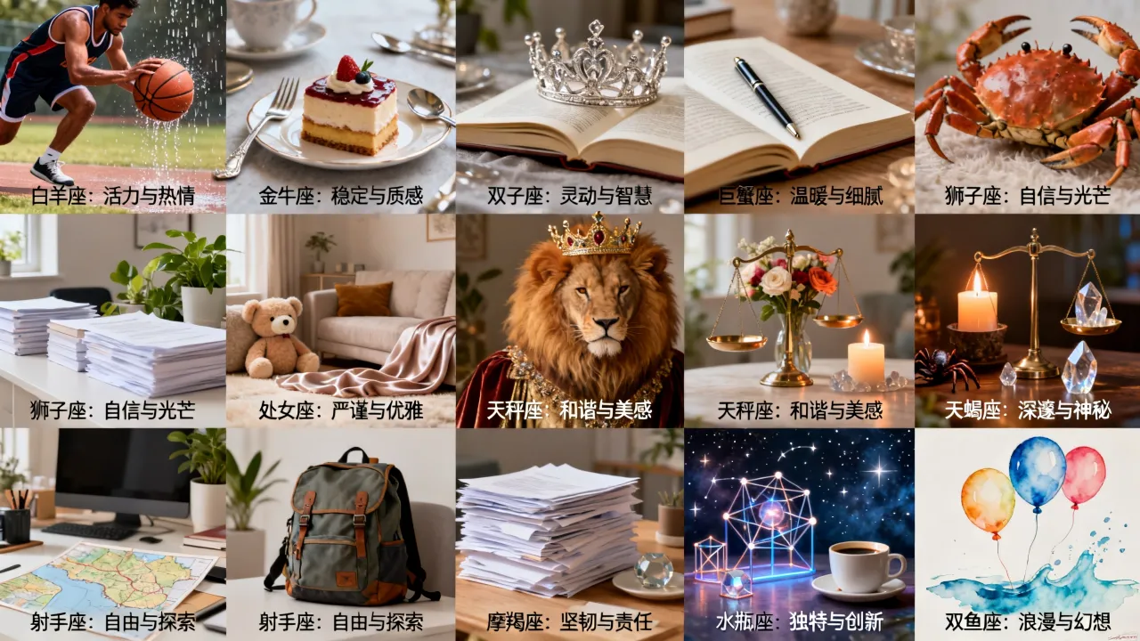 十二星座最迷人的地方是什么？，十二星座魅力在哪里？