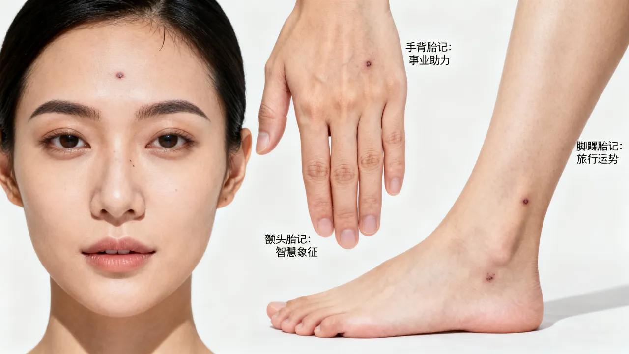 胎记真的能预示命运吗，胎记位置与命运对照图
