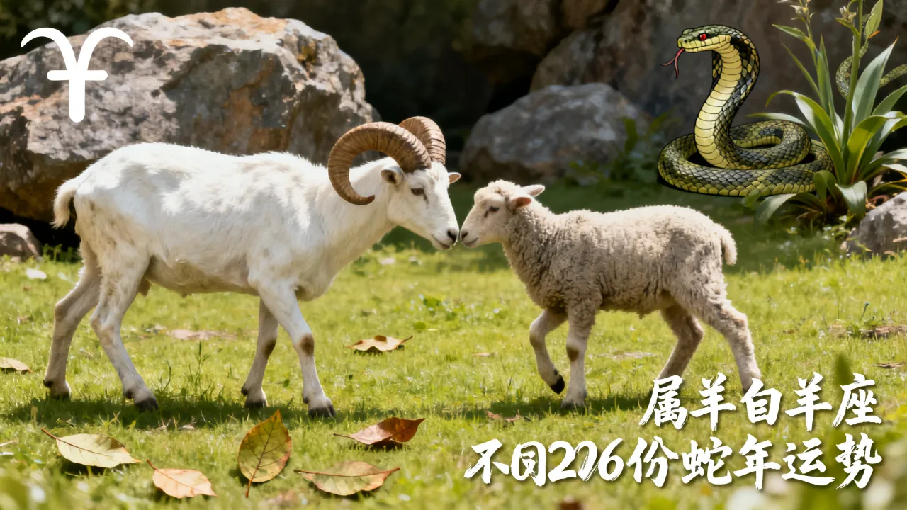 属羊白羊座2026年蛇年运势怎么样？不同年份蛇年运势如何