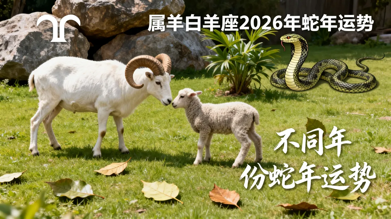属羊白羊座2026年蛇年运势怎么样?不同年份蛇年运势如何 属羊白羊座2026年蛇年运势怎么样?不同年份蛇年运势如何