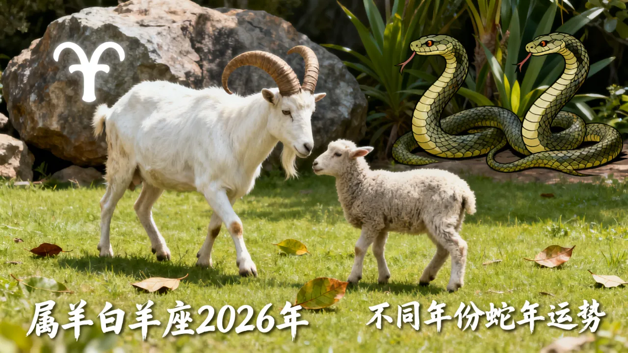 属羊白羊座2026年蛇年运势怎么样?不同年份蛇年运势如何 属羊白羊座2026年蛇年运势怎么样?不同年份蛇年运势如何