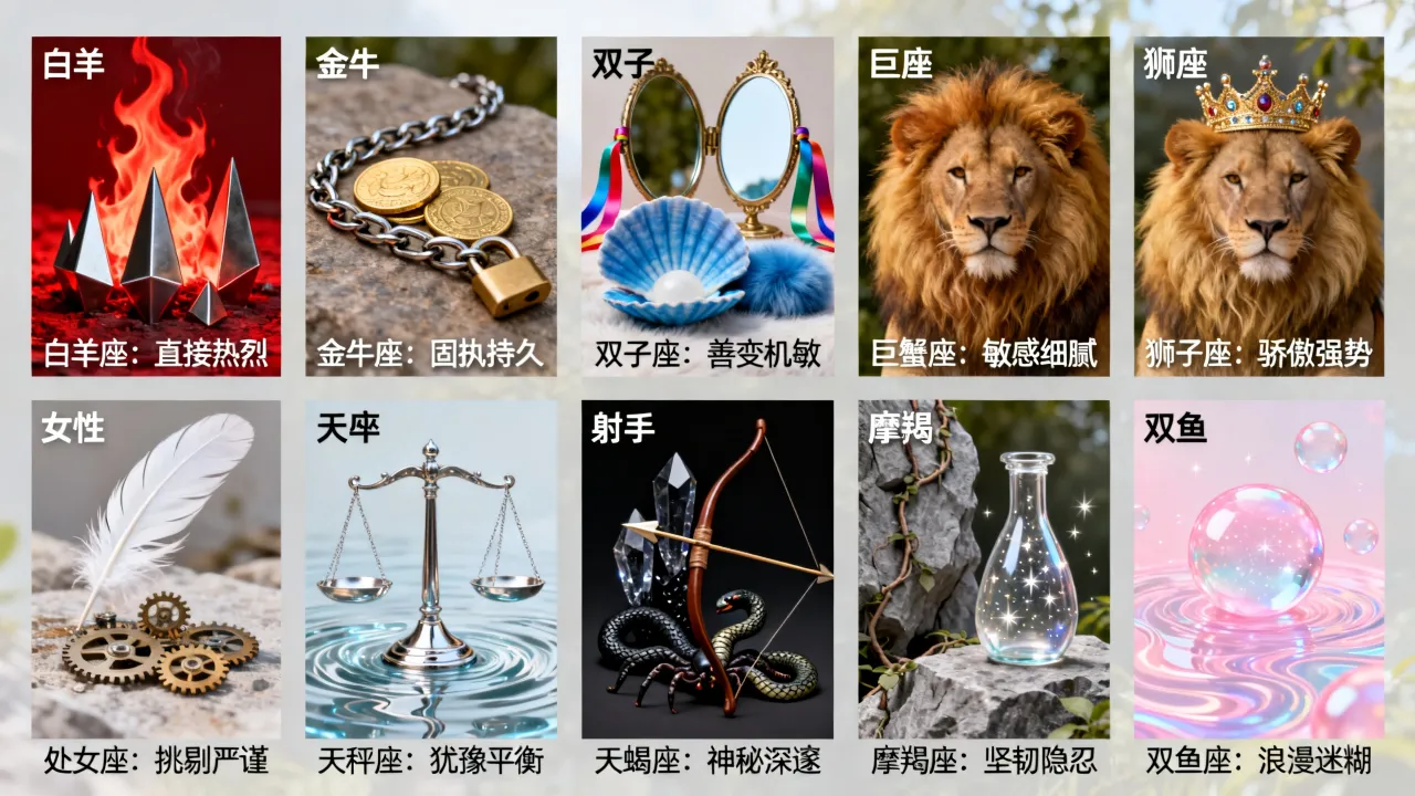 十二星座谁最毒?十二星座毒性排行榜大揭秘 十二星座谁最毒?十二星座毒性排行榜大揭秘