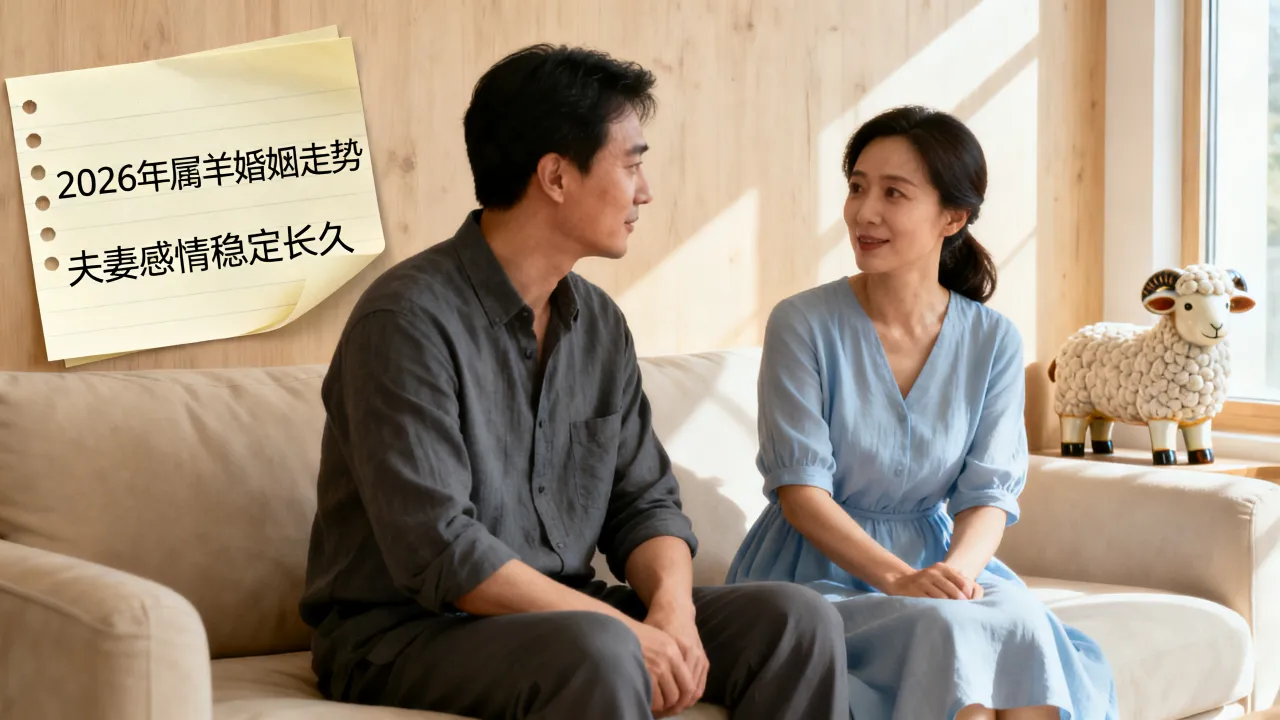 2026年属羊婚姻走势如何，夫妻感情运能否稳定长久？
