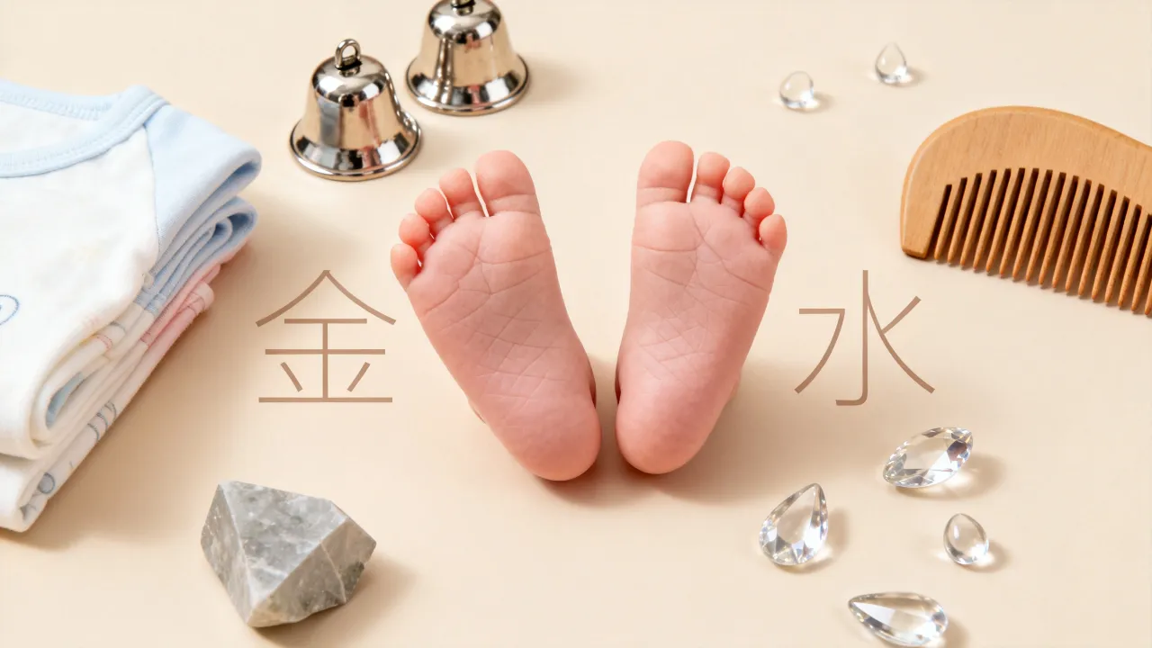 猪年宝宝起名缺什么，五行缺金缺水该如何取名呢
