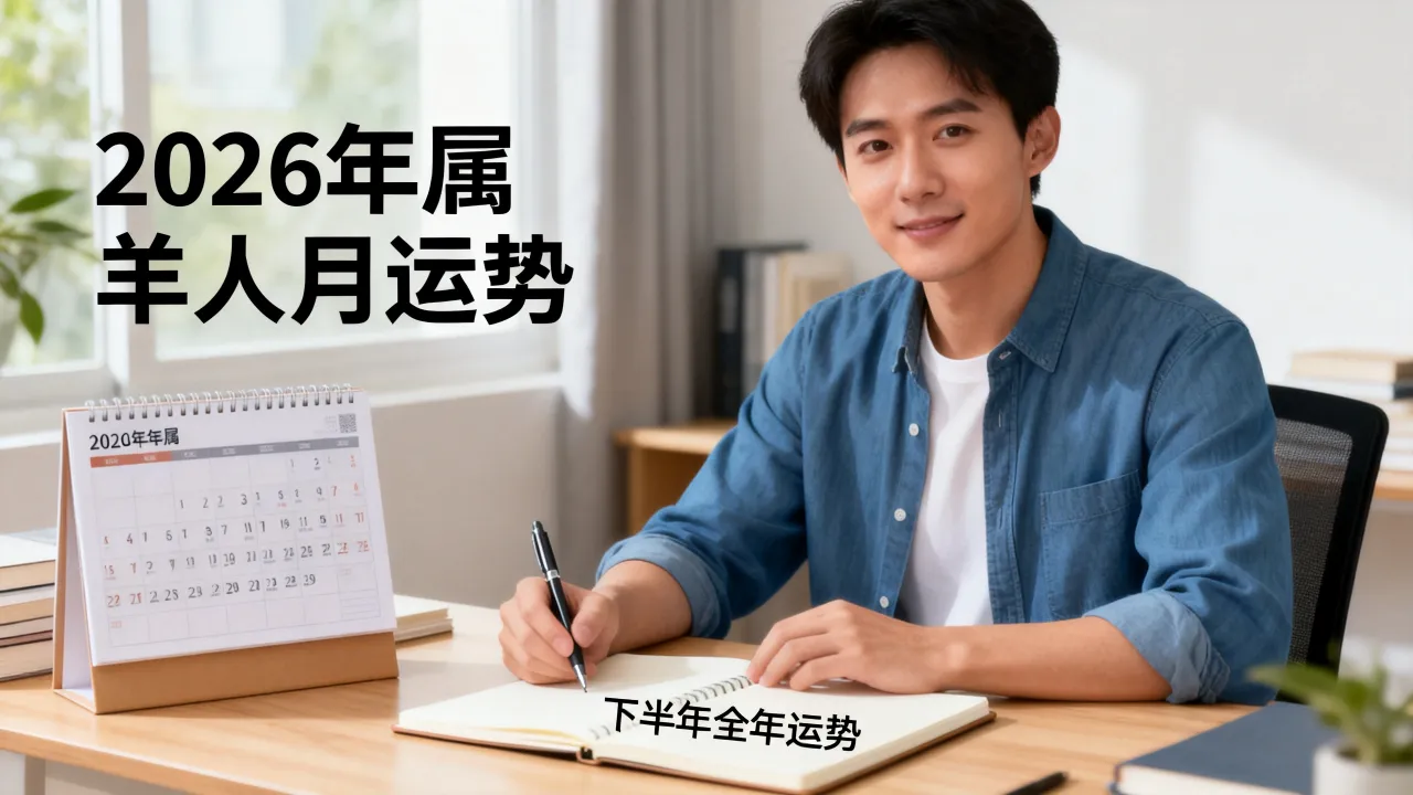 2026年属羊人月运势如何,下半年全年运势好不好? 2026年属羊人月运势如何,下半年全年运势好不好?