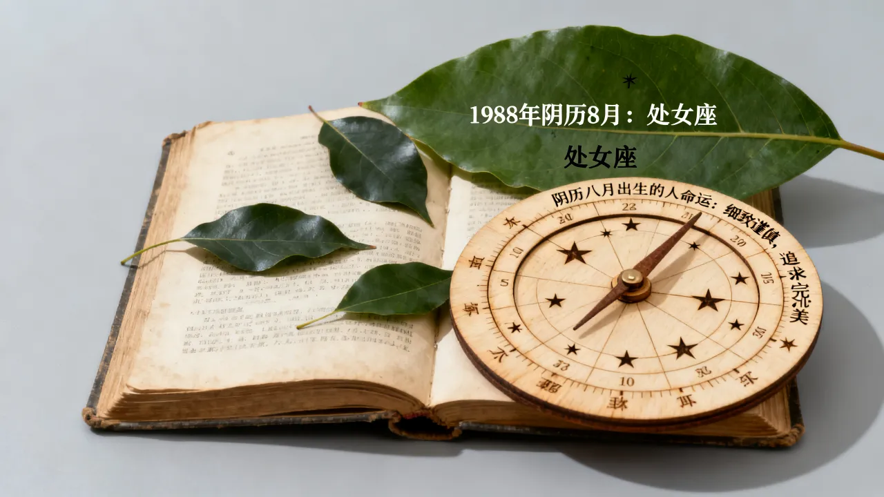 1988年阴历8月是什么星座,阴历八月出生的人命运如何 1988年阴历8月是什么星座,阴历八月出生的人命运如何