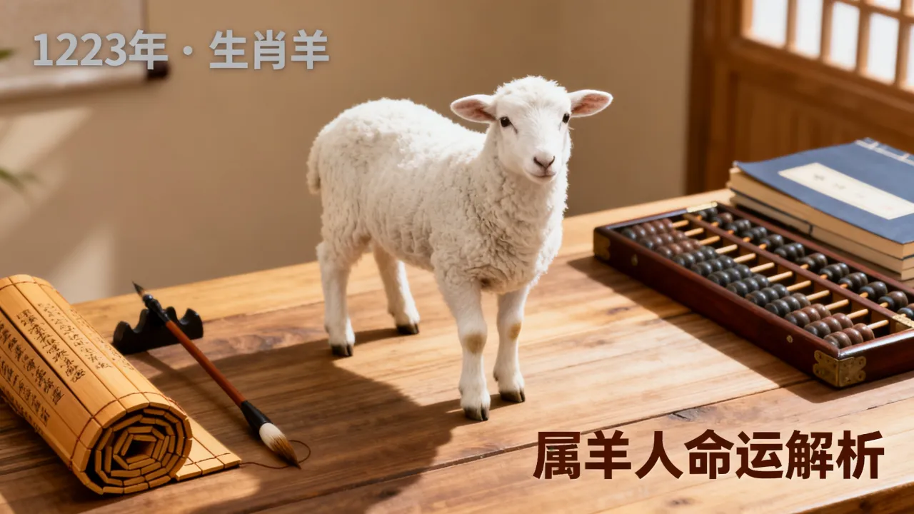 1223年是什么生肖年，属羊的人一生命运如何