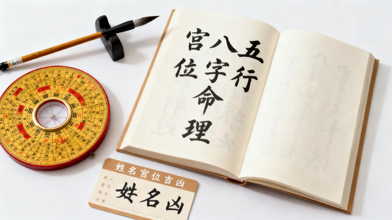 姓名怎么看宫位吉凶，姓名五行宫位与八字命理吉凶详解