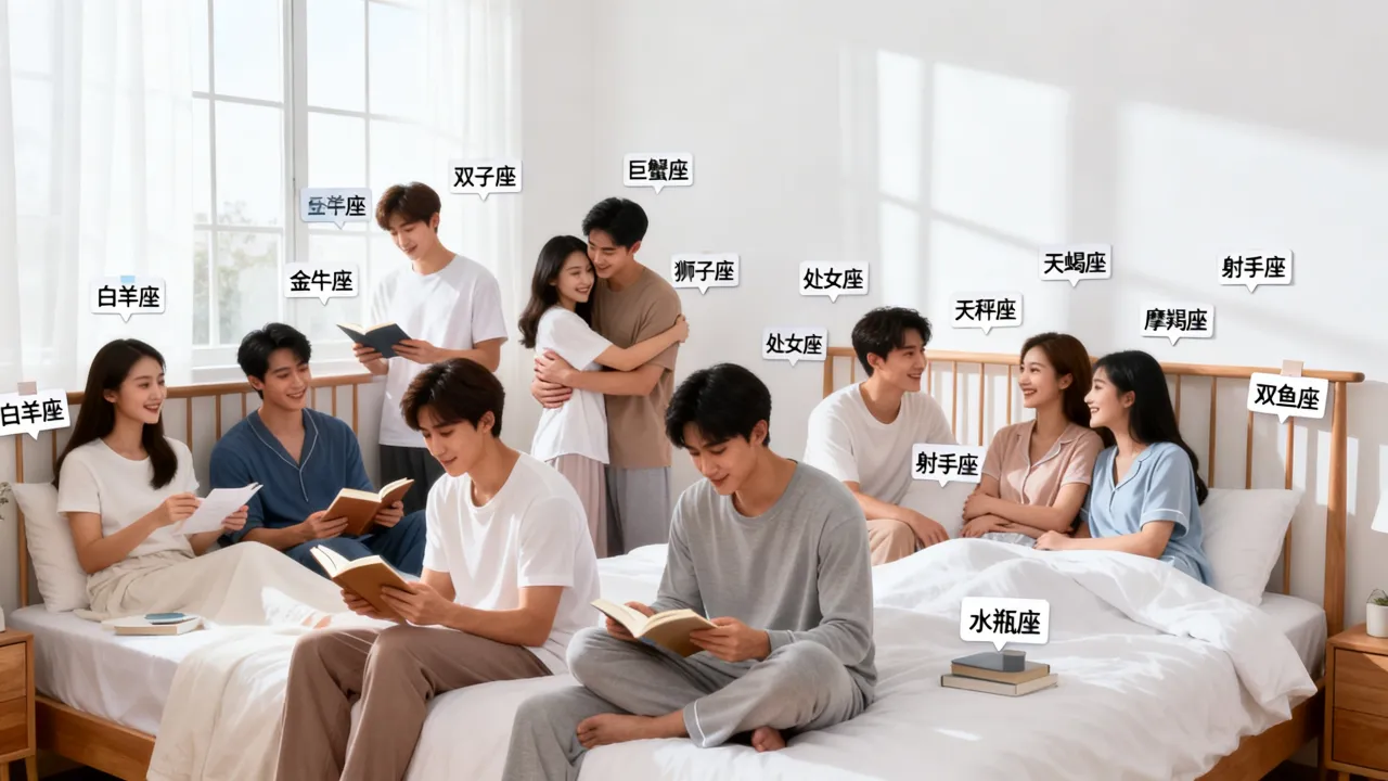 十二星座床上谁最猛?同房表现大揭秘 十二星座床上谁最猛?同房表现大揭秘