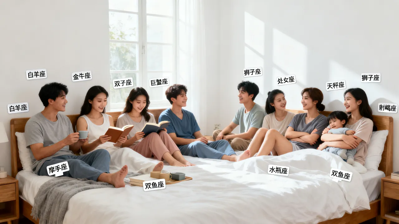 十二星座床上谁最猛?同房表现大揭秘 十二星座床上谁最猛?同房表现大揭秘