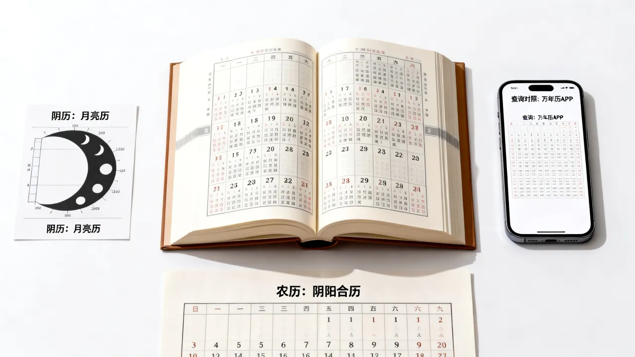 农历与阴历到底有什么区别?农历阴历怎么查询对照 农历与阴历到底有什么区别?农历阴历怎么查询对照