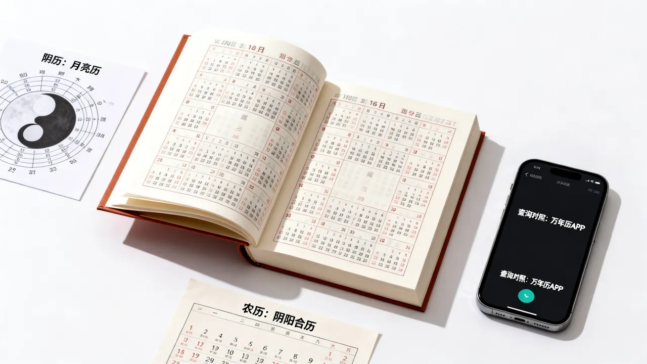 农历与阴历到底有什么区别?农历阴历怎么查询对照 农历与阴历到底有什么区别?农历阴历怎么查询对照