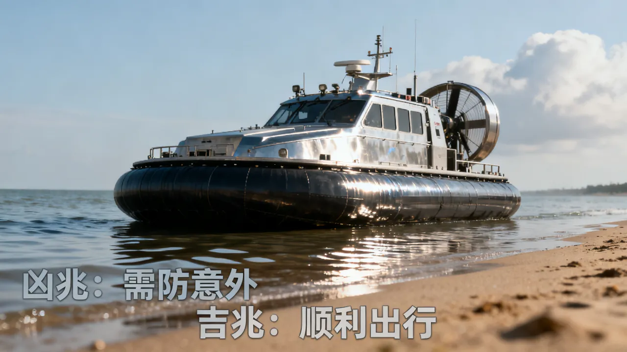 梦到了气垫船是凶兆还是吉兆，梦见气垫船有什么预兆