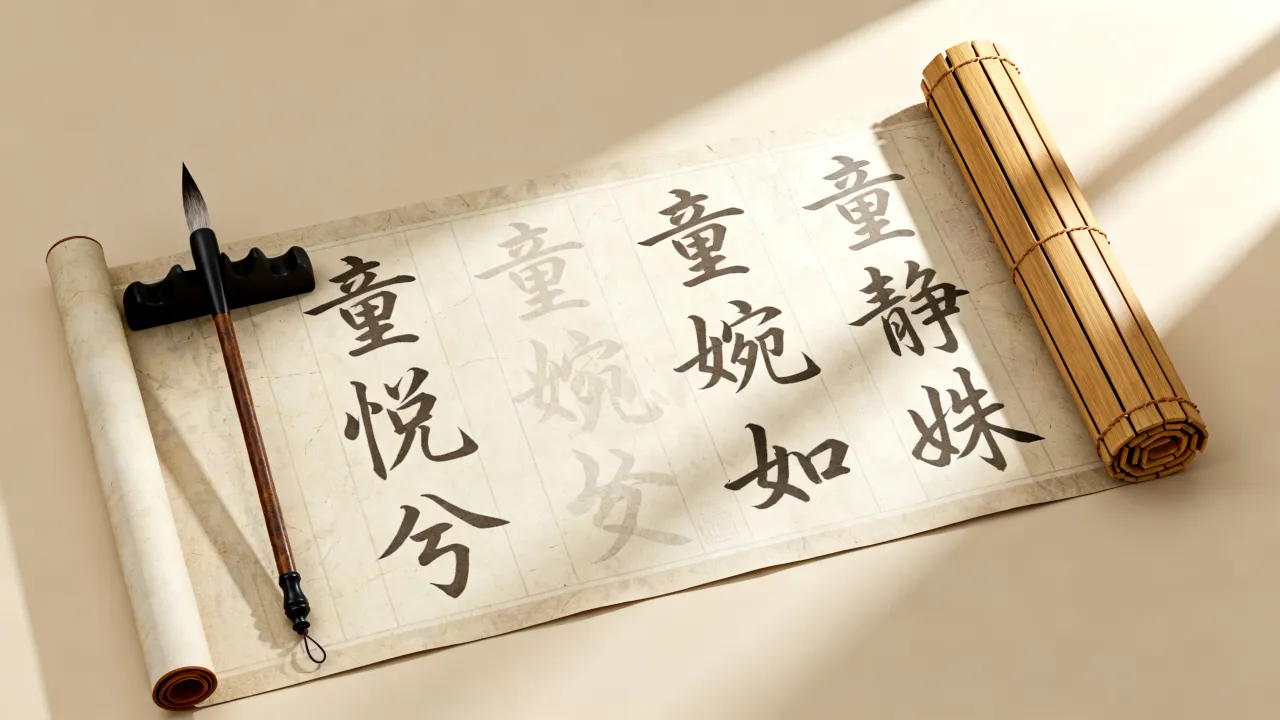童姓女宝宝怎么起名好听又有寓意？诗经楚辞取名大全