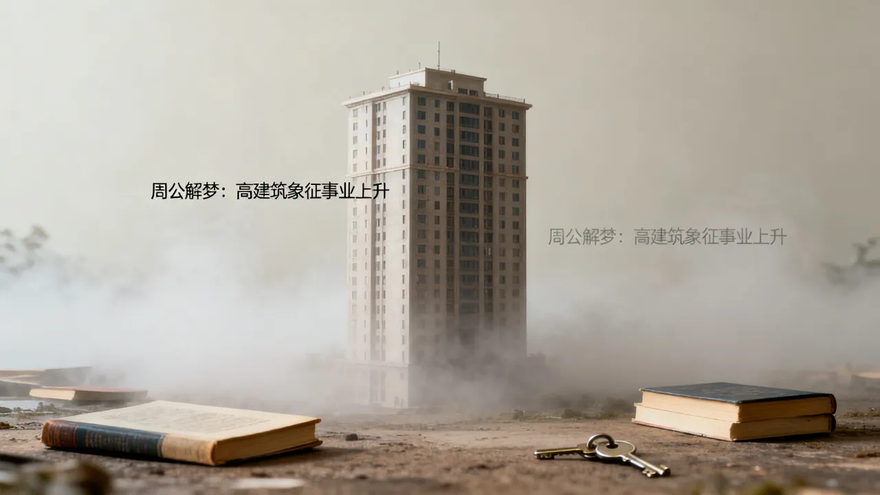 梦见高建筑有什么含义，周公解梦预示什么预兆？