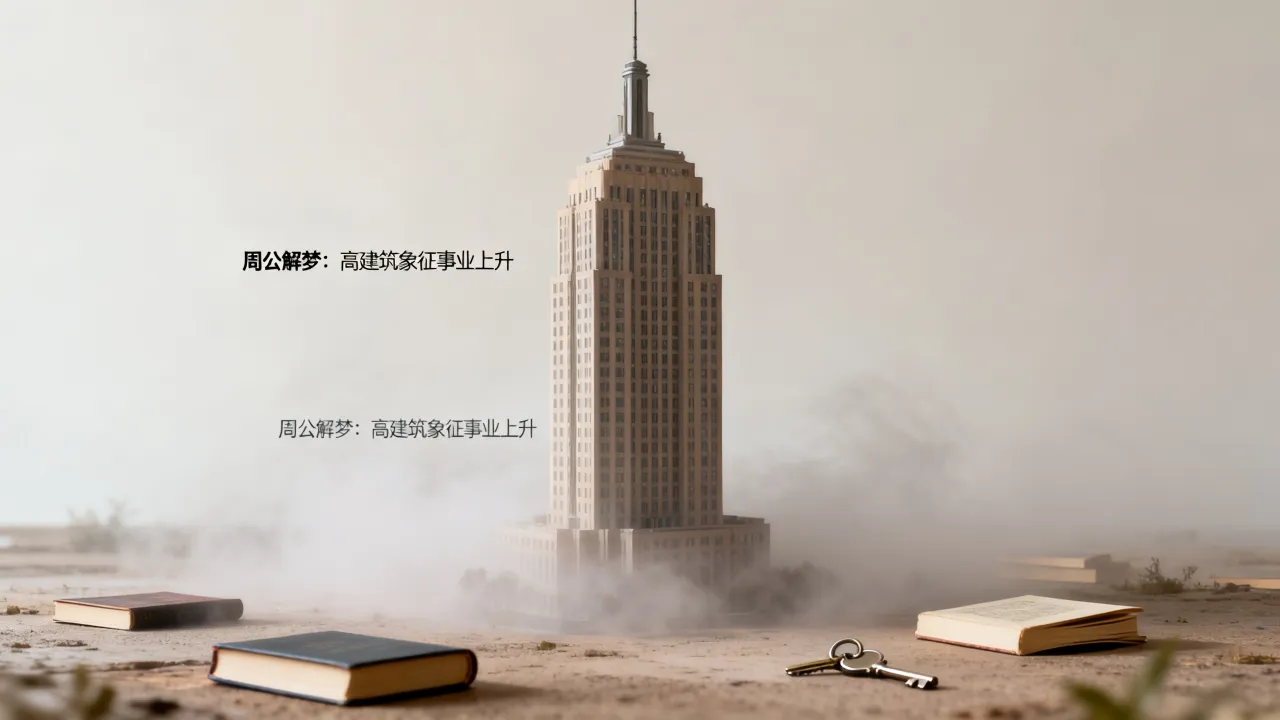 梦见高建筑有什么含义，周公解梦预示什么预兆？