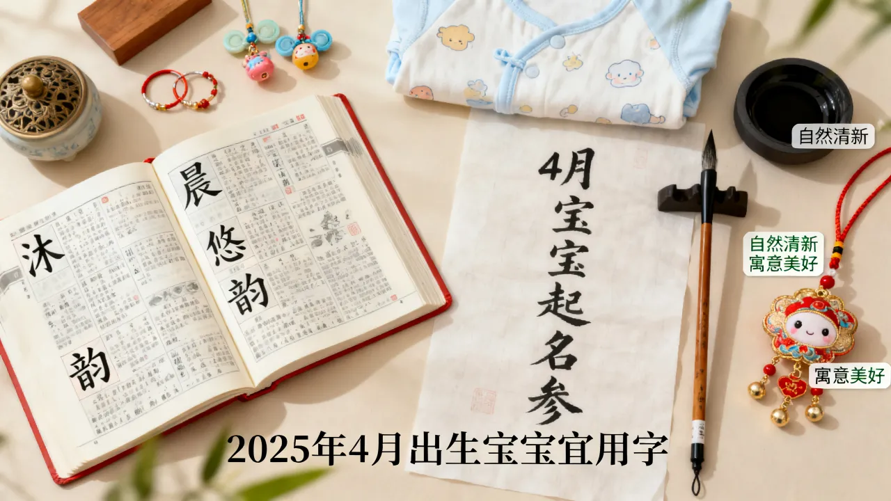 4月宝宝怎么起名好听,2025年四月出生宝宝取名宜用字有哪些 4月宝宝怎么起名好听,2025年四月出生宝宝取名宜用字有哪些