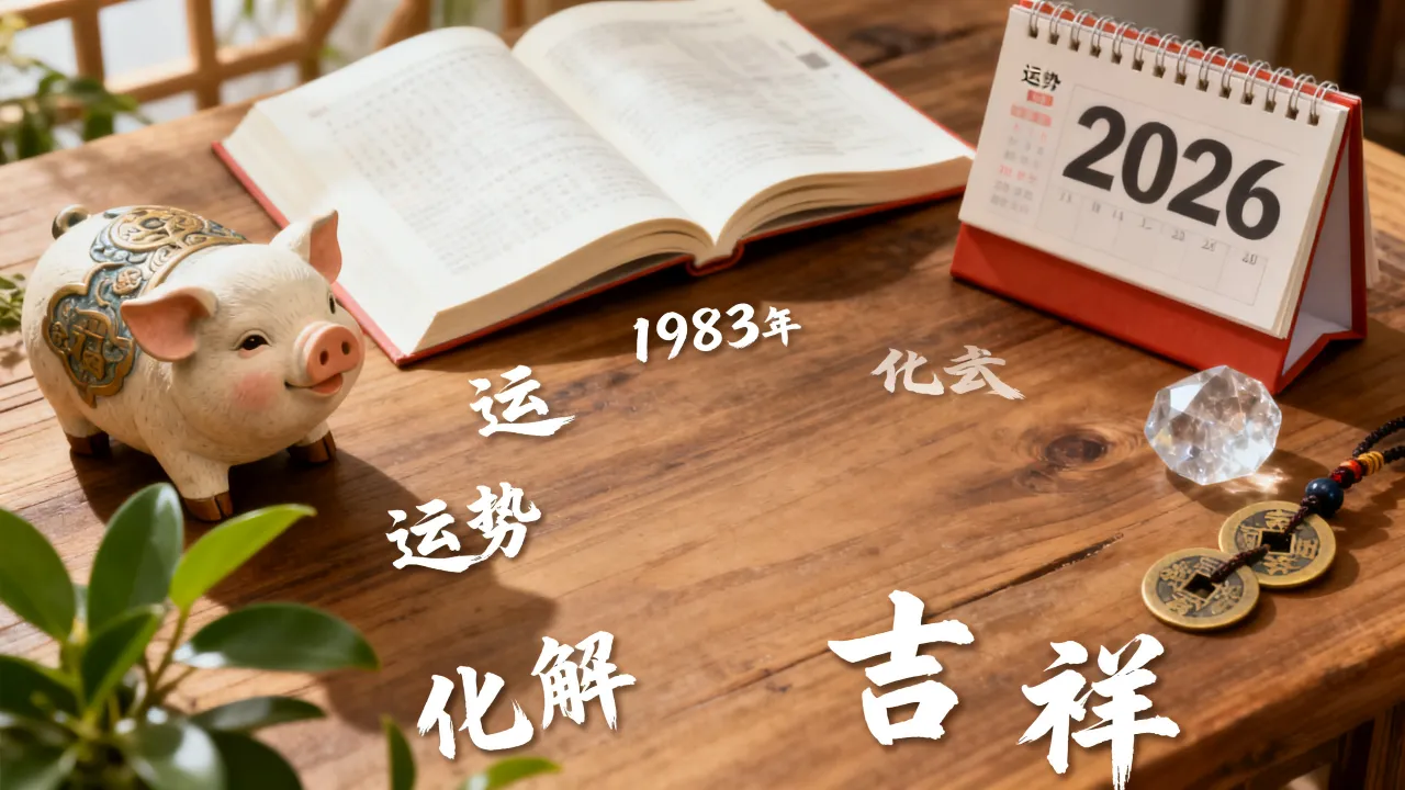 1983年属猪人2026年运势如何?全年运程详解与化解建议 1983年属猪人2026年运势如何?全年运程详解与化解建议