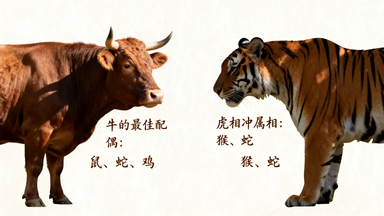 牛的最佳配偶属相是什么,虎与哪些属相相冲 牛的最佳配偶属相是什么,虎与哪些属相相冲