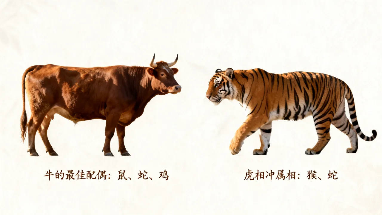 牛的最佳配偶属相是什么,虎与哪些属相相冲 牛的最佳配偶属相是什么,虎与哪些属相相冲