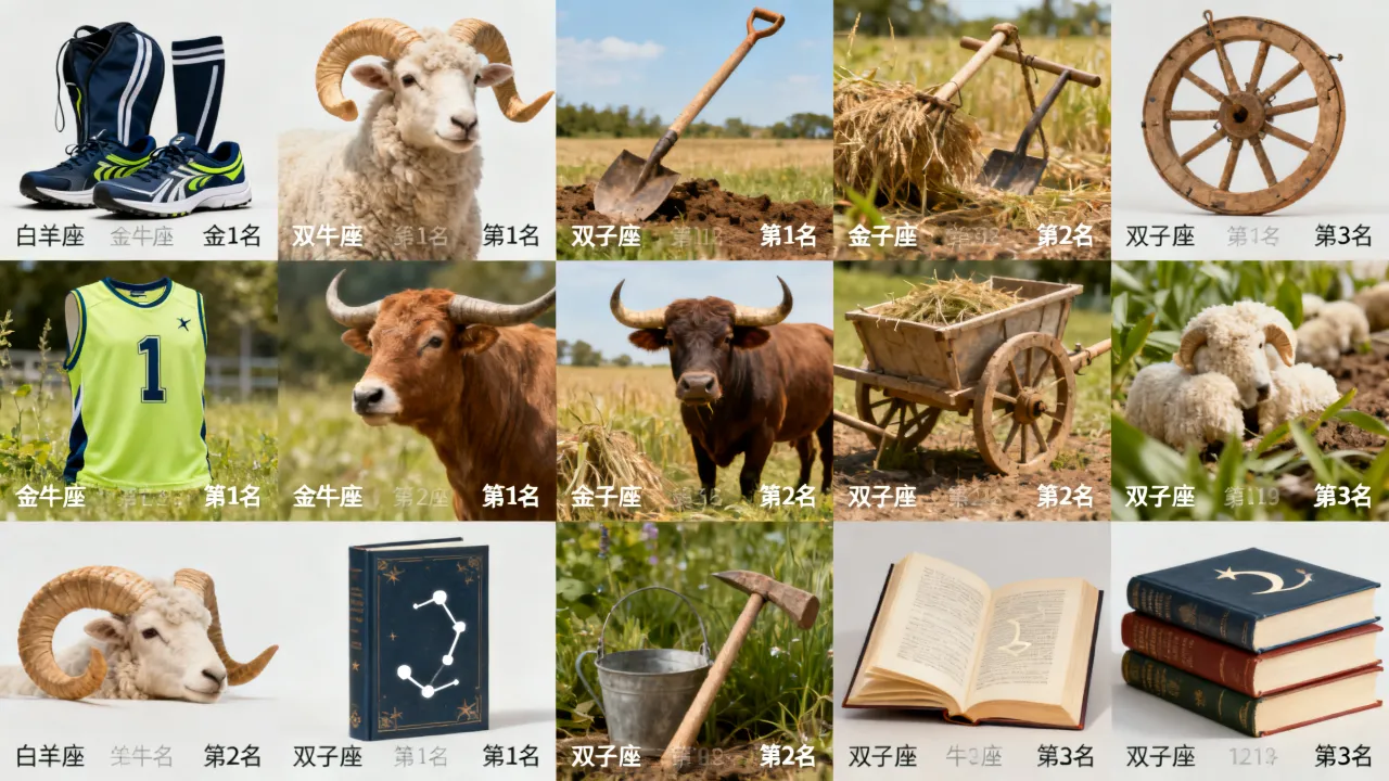 十二星座谁最能吃苦？，十二星座吃苦排名完整版