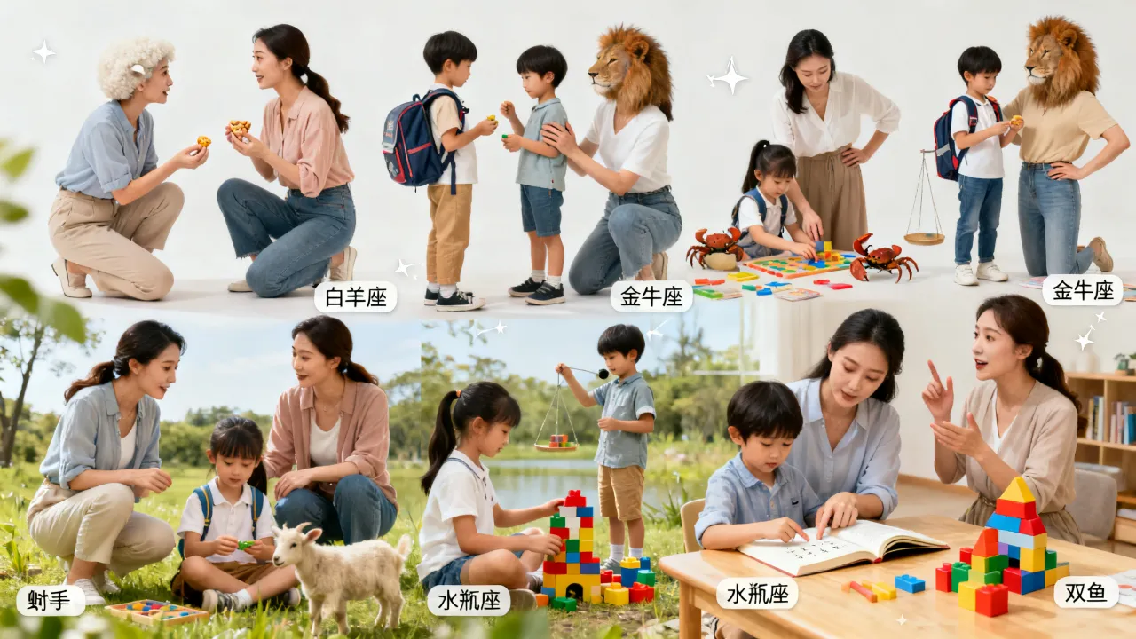十二星座妈妈教育孩子有何差异？星座妈妈如何引导