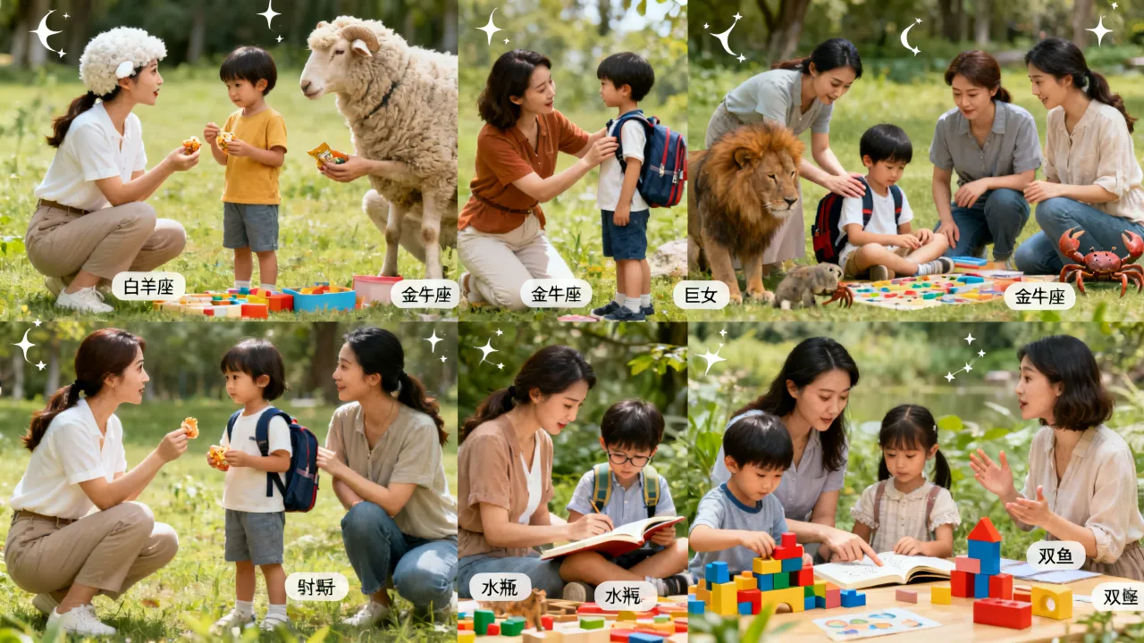 十二星座妈妈教育孩子有何差异？星座妈妈如何引导