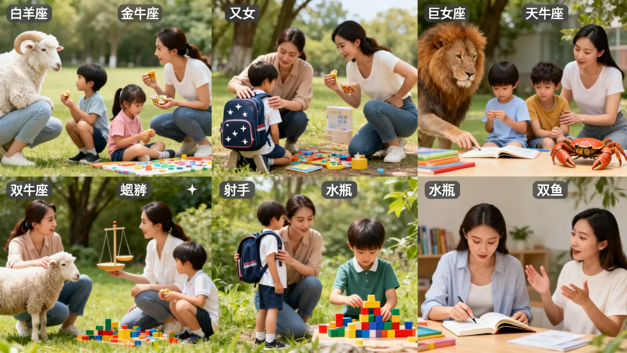 十二星座妈妈教育孩子有何差异？星座妈妈如何引导